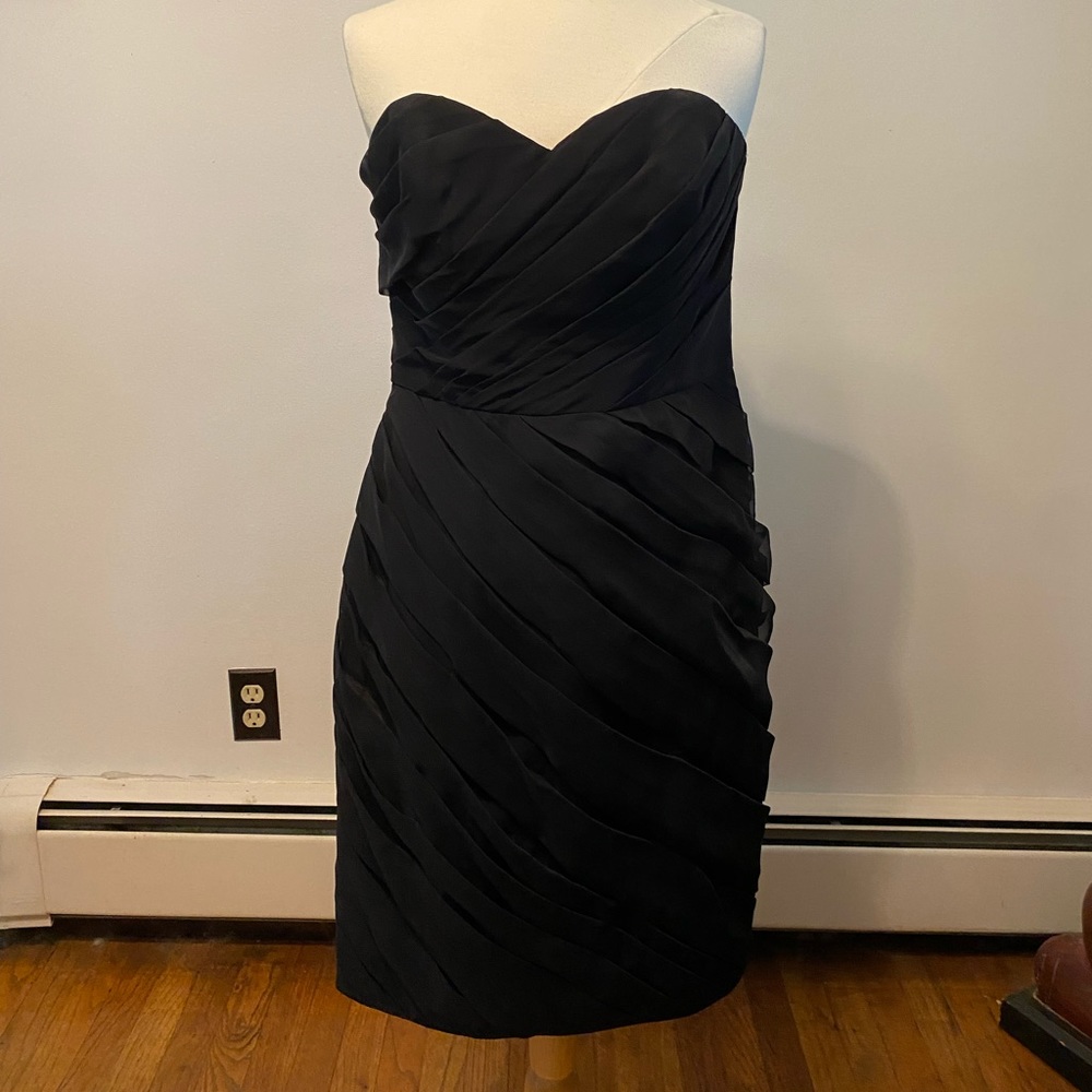 Saison Blanche strapless bridesmaid dress